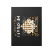 Chess is het gymnasium van de geest notitieblok (Linkerzijde)
