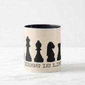 Chess is Life Mok (Midden)