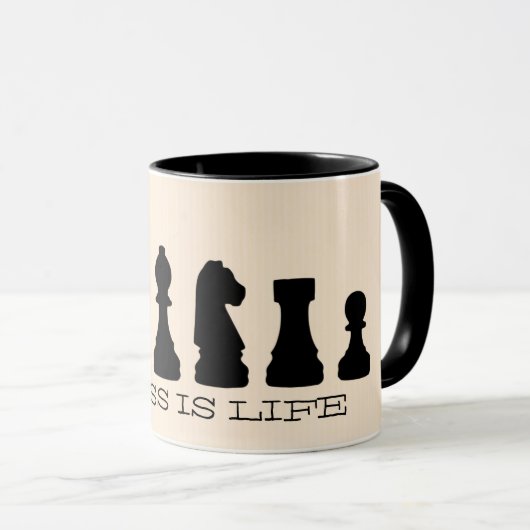 Chess is Life Mok (Voorkant rechts)