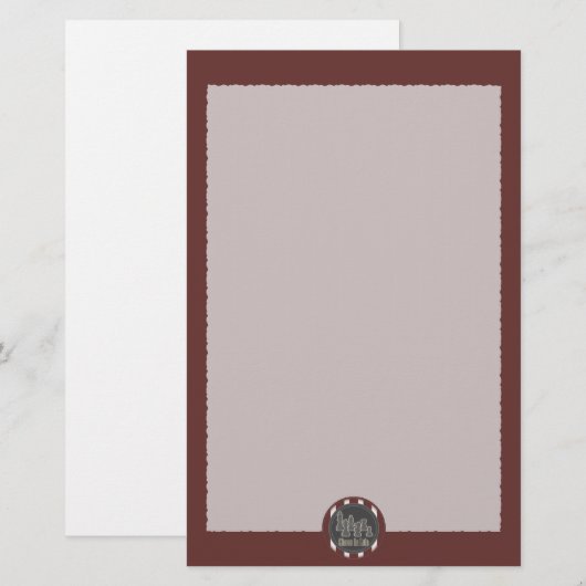 Chess is Life Red Briefpapier (Voorkant / Achterkant)