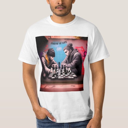 Chess is Life T-shirt (Voorkant)