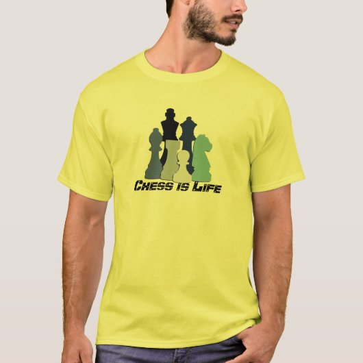 Chess is Life T-shirt (Voorkant)