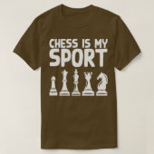 Chess is mijn sport 1 t-shirt (Design voorkant)
