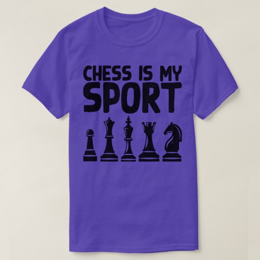 Chess is mijn sport 1 t-shirt (Design voorkant)