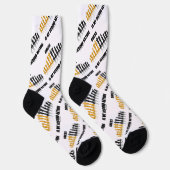 Chess is mijn tweede Natuur die de kaasset reflect Sokken (Rechts)