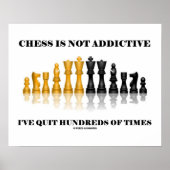 Chess is niet nadelig dat ik honderden keren ben g poster (Voorkant)