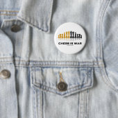 Chess is War (Chess Attitude) Ronde Button 5,7 Cm (In situ)