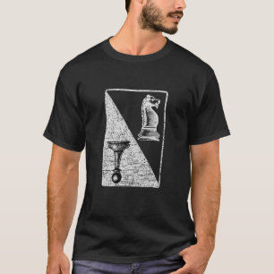 Chess Kaart Checkmate Player Board Stuurstukken K T-shirt