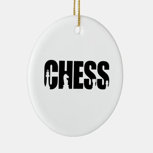 Chess Keramisch Ornament (Rechts)