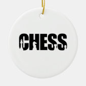 Chess Keramisch Ornament (Voorkant)