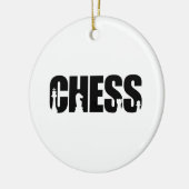 Chess Keramisch Ornament (Links)