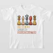 Chess Kid Future Grandmaster: Gift for Young Chess T-shirt (Laagn)