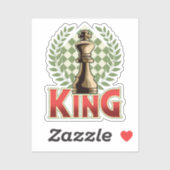 Chess King | Chess Sticker (Vel)
