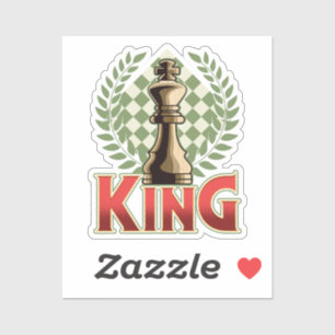 Chess King   Chess Sticker