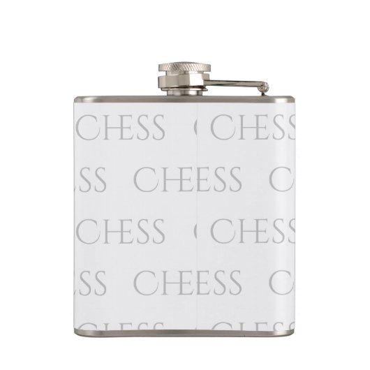 Chess King Classic Piece Modern Black, White Heupfles (Achterkant)