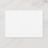 Chess King en Queen Wedding Place Cards, Grey Plaatskaartje (Achterkant)