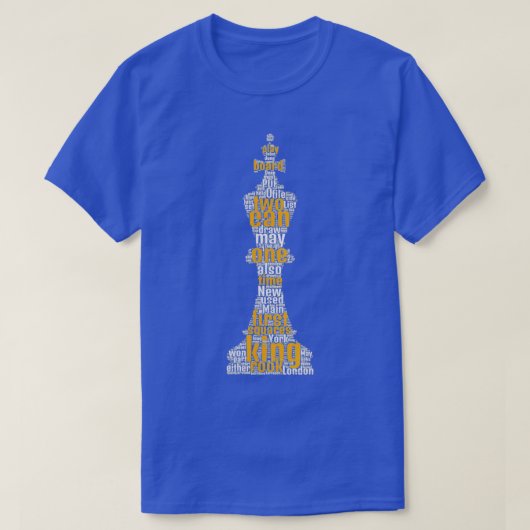 Chess King Knight Tactics Game Queen Checkmate Mov T-shirt (Design voorkant)