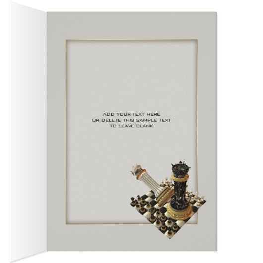 Chess King Of The Board (Binnen (Rechts))