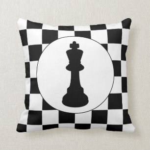 Chess King Piece - Pillow - Chess Thmed Gift Kussen