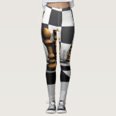 Chess King Play Leggings (Voorkant)
