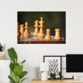 Chess King Poster (Thuiskantoor)