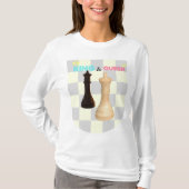 Chess King & Queen T-shirt (Voorkant)