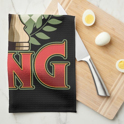 Chess King Theedoek (Quarter Fold)