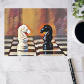 Chess Knight Chess Board Briefkaart