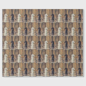 Chess Knight Chess Board Cadeaupapier (Vlak)