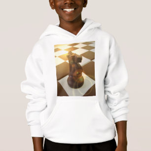 Chess Knight Hooded Kind Sweatshirt