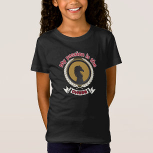 Chess Knight Laurel Crown Passion Strategy T-shirt
