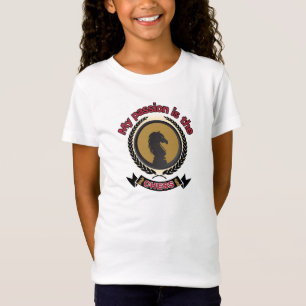 Chess Knight Laurel Crown Passion Strategy T-shirt