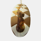 Chess Knight Ornament (Rechts)