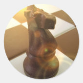Chess Knight Sticker (Voorkant)