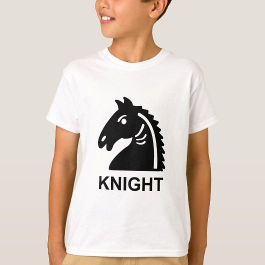 Chess Knight T-shirt (Voorkant)