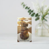 Chess Knight Visitekaartje (Staand voorkant)