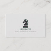 Chess Knight Visitekaartje (Voorkant)