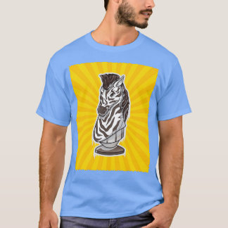 Chess Knight Zebra T-shirt