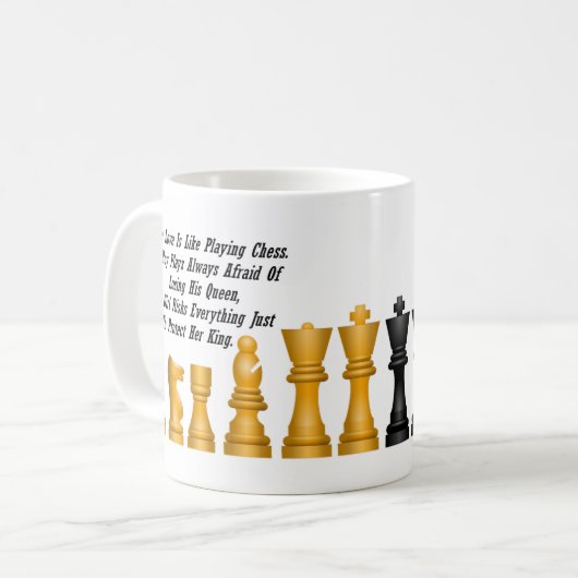 Chess Koffiemok (Voorkant links)