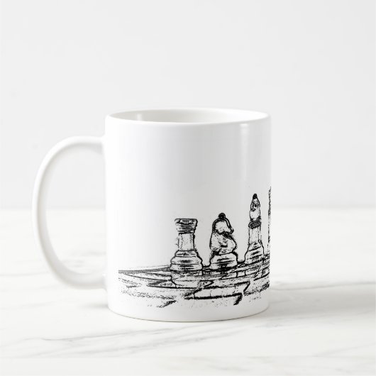 Chess Koffiemok (Links)