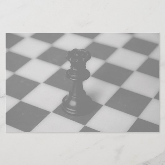 Chess koningin briefpapier (Voorkant)