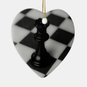 Chess koningin keramisch ornament (Rechts)