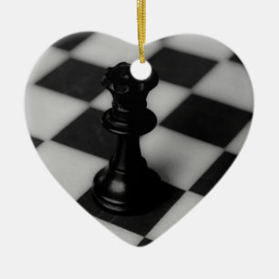 Chess koningin keramisch ornament