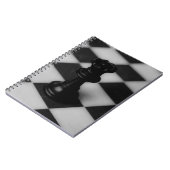 Chess koningin notitieboek (Linkerzijde)