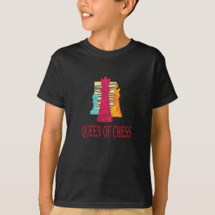 Chess - koningin van kaas t-shirt