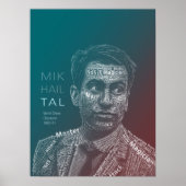 Chess Legends: Mikhail Tal Poster (Voorkant)