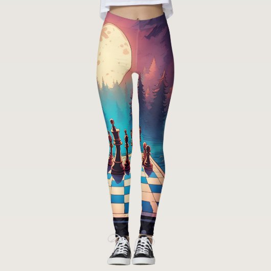 Chess Leggings (Voorkant)