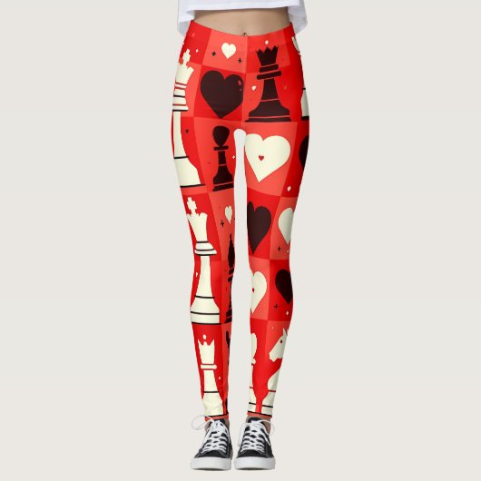 Chess Leggings (Voorkant)