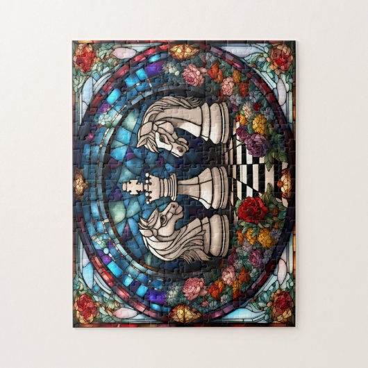 Chess Legpuzzel (Verticaal)