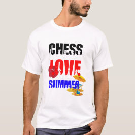 Chess Love Summer T-shirt